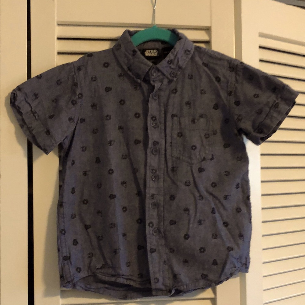 Star Wars button down shirt